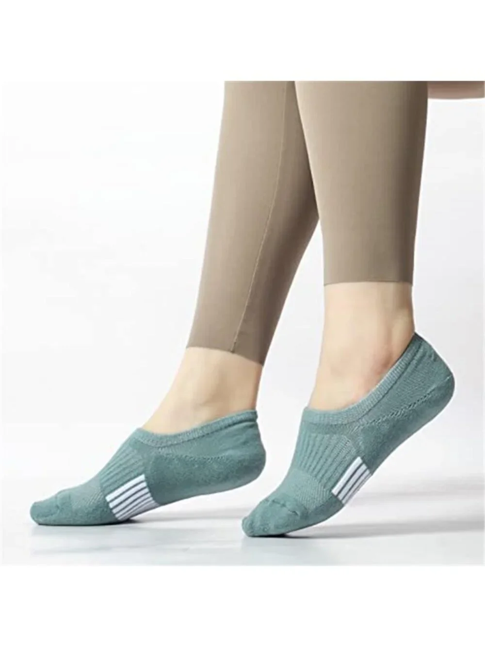 No Show Socks Womens, Invisible Cushioned Low Cotton 4-8 Pairs